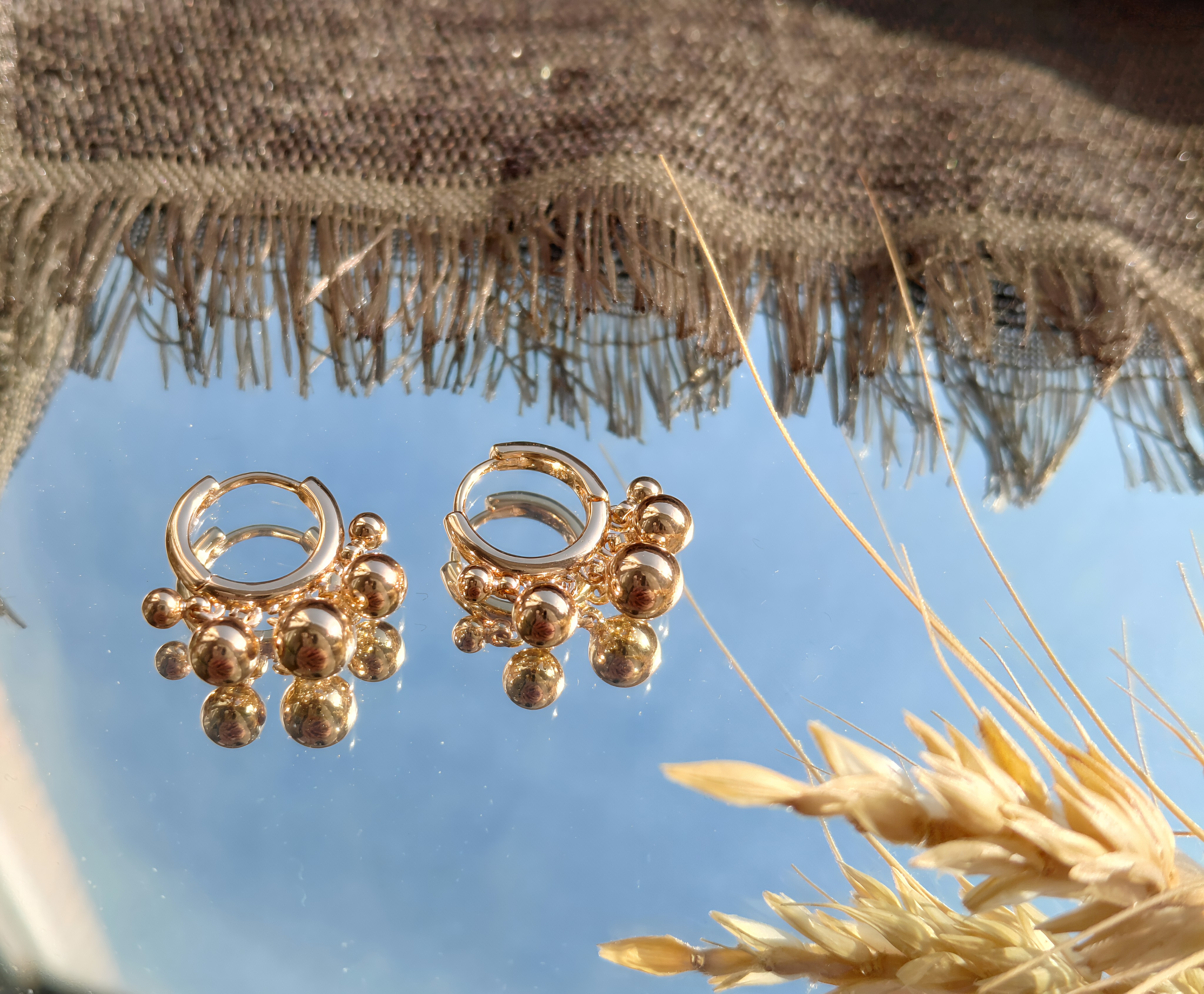 گوشواره توپی