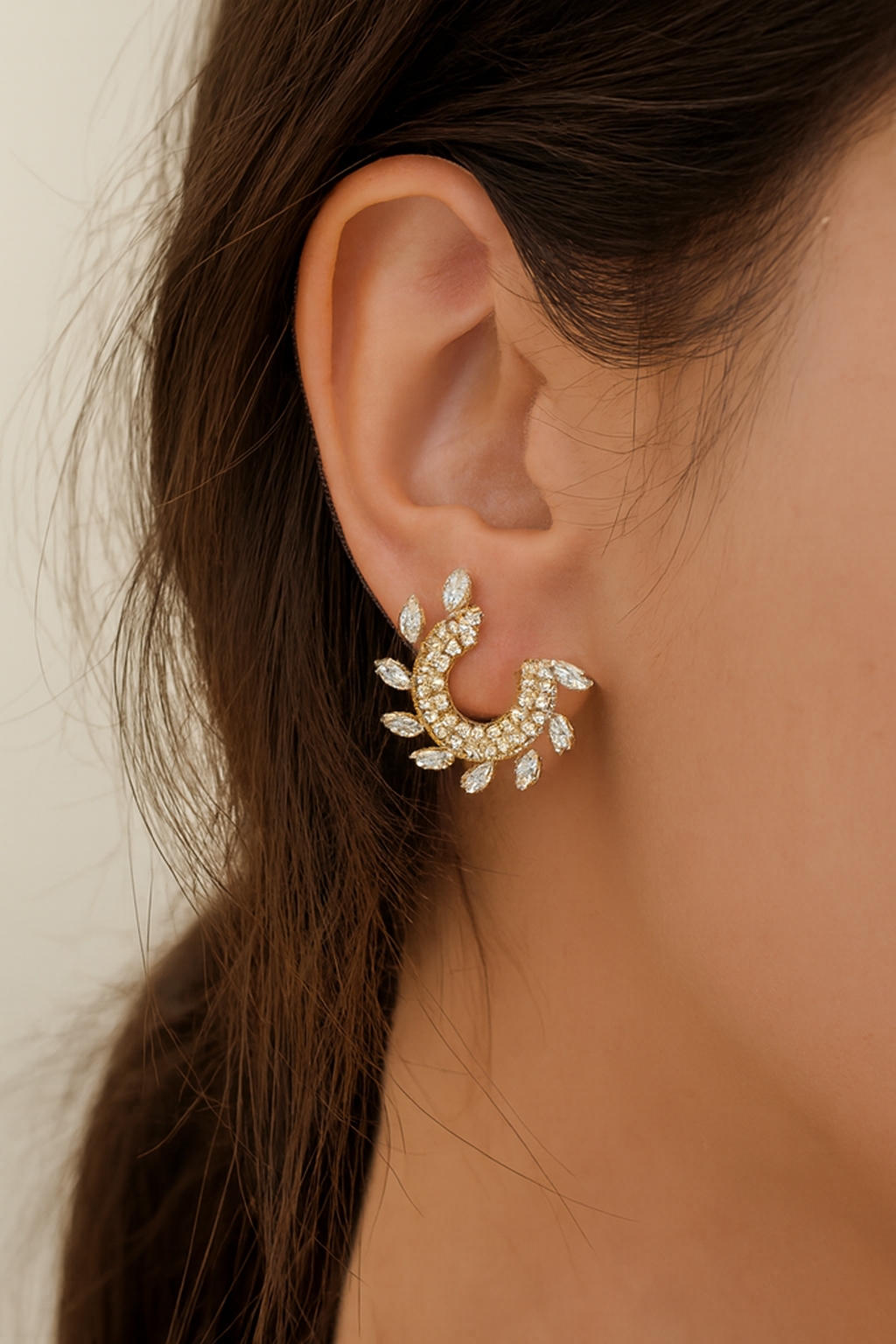 گوشواره طرح مهتاب