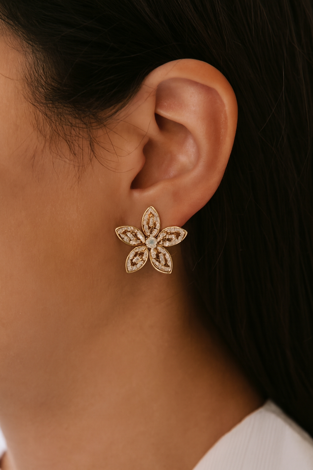 گوشواره طرح گل